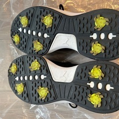 PUMA ゴルフシューズ ブラックの画像