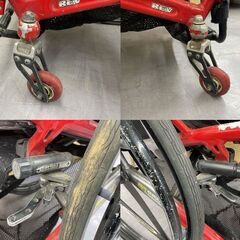 OX 車椅子 REV 折り畳み HHR3 カーボンホイール TECNOFACTORY RC0812 自走式 折りたたみ式 現状品 店頭引き渡し歓迎 札幌市手稲区の画像