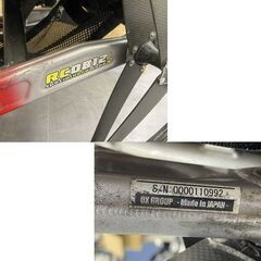 OX 車椅子 REV 折り畳み HHR3 カーボンホイール TECNOFACTORY RC0812 自走式 折りたたみ式 現状品 店頭引き渡し歓迎 札幌市手稲区の画像