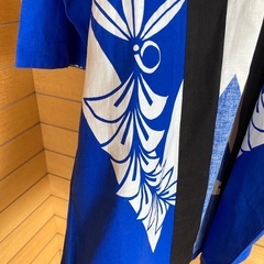 ㊗️ 🇯🇵JAL ✈️日本航空 法被 はっぴ ブルー フリーサイズ の画像