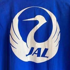 ㊗️ 🇯🇵JAL ✈️日本航空 法被 はっぴ ブルー フリーサイズ の画像