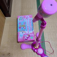 おもちゃのマイク （作動しているけど　音が低いです）の画像