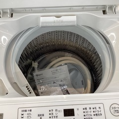 【取りに来られる方限定】YAMADA　全自動洗濯機　2022年製の画像