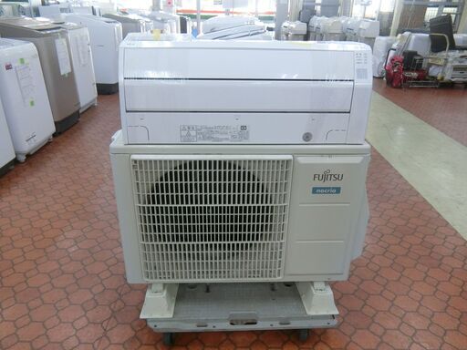 ID 616271　エアコン富士通　4K　14～１６畳用　2021年製　14～１６畳用　冷暖　100V　AS-C401LHK