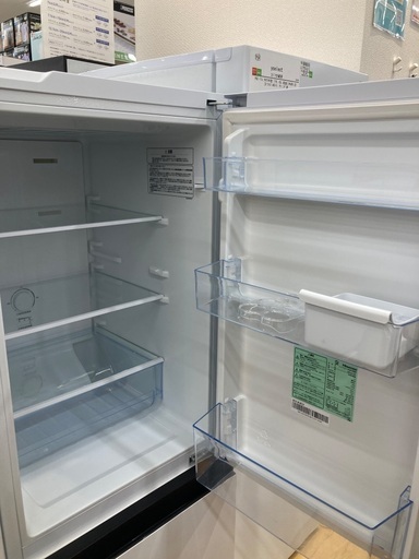 トレファク イオンモール常滑店】2ドア冷蔵庫 Hisense HR-D15F 2022年