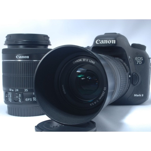 キャノン Canon EOS 7D Mark II ダブルズームセット 望遠付き