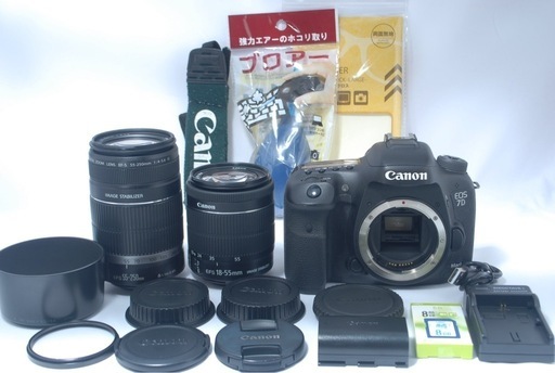 キャノン Canon EOS 7D Mark II ダブルズームセット 望遠付き