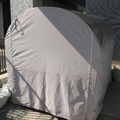 バイク・サイクルポート 自転車3台用の画像