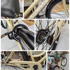 J558 ★サビキズ使用感★軽快自転車★SwitchSwitch★LEDダイナモ★27インチの画像