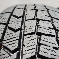 DUNLOP WINTER MAXX WM02 165/65R14 14インチ スタッドレス 4本 21年製 バリ溝 トール タンク ルーミー ブーン等　(KTJ562)クレジットカード QRコード決済可能の画像