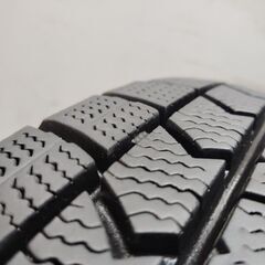 DUNLOP WINTER MAXX WM02 165/65R14 14インチ スタッドレス 4本 21年製 バリ溝 トール タンク ルーミー ブーン等　(KTJ562)クレジットカード QRコード決済可能の画像