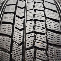 DUNLOP WINTER MAXX WM02 165/65R14 14インチ スタッドレス 4本 21年製 バリ溝 トール タンク ルーミー ブーン等　(KTJ562)クレジットカード QRコード決済可能の画像