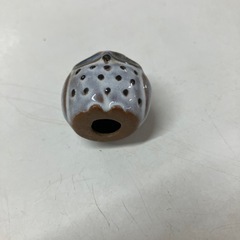 A2507-196 陶器製フクロウ置物 中古の画像