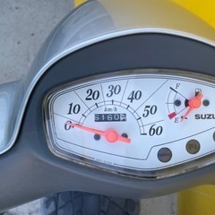 セル1発始動‼️前後タイヤ新品⭐️レッツ4 スズキ⭐️安心のFiモデル‼️原付　スクーター　50ccの画像