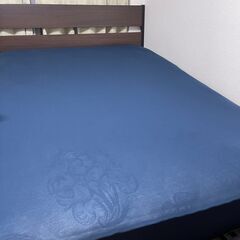 美品_0円】IKEA TRYSIL ダブルベッドフレーム ※引越しのためお