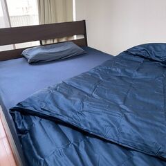 美品_0円】IKEA TRYSIL ダブルベッドフレーム ※引越しのためお