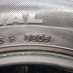 HANKOOK W404 185/65R14 14インチ スパイクタイヤ スタッドレス 4本 バリ溝 希少 カップピン ウイングロード モビリオ サニー等　(KTI420)クレジットカード QRコード決済可能の画像
