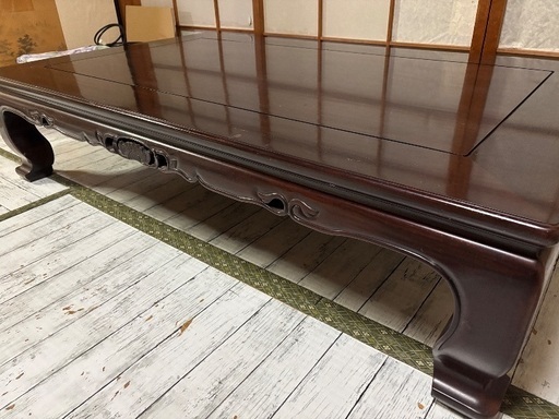 座卓 150cm×90cm (たまつ) 神戸のテーブル《座卓、ローテーブル