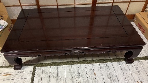 高級感 座卓 150cm×90cm (たまつ) 神戸のテーブル《座卓、ローテーブル 座卓・ちゃぶ台