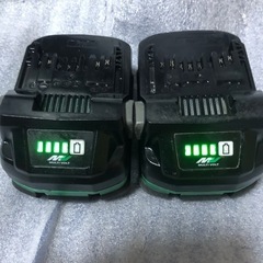 ハイコーキマルチボルトバッテリー新型BSL36A18X、中古美品、２個の画像