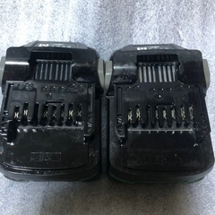 ハイコーキマルチボルトバッテリー新型BSL36A18X、中古美品、２個の画像