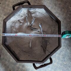 火鉢　中古金属製大型の画像
