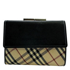 BURBERRY バーバリー ノバチェック 三つ折り財布 ミニウォレット