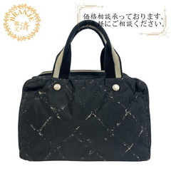 極美品 CHANEL シャネル スポーツ ロゴマトラッセ ボストン