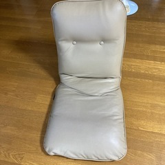 座椅子　 ビニール製の画像