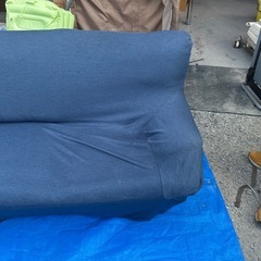 お洒落やソファー 　カバー付きソファー　2Pソファー　高85×横幅×140の画像