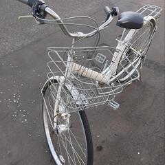 27インチ 🚲 中古 自転車 12,800円 🔁6段切替 🔑鍵新品 💡オートライト付 新規防犯登録料コミ 794の画像