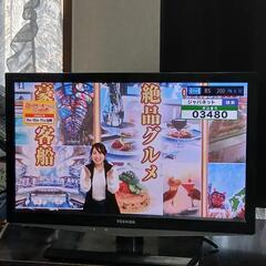 TOSHIBAレグザ19型液晶テレビの画像
