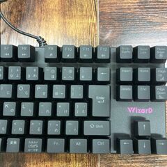 🎉✨ 【美品】WizarD KL21C1 メカニカルキーボード（赤軸・使用2週間） ✨🎮★7448 ★の画像