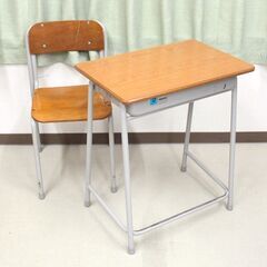 在庫26セット☆KOKUYO☆学習机＋椅子☆サイズ2号☆1組セッ...