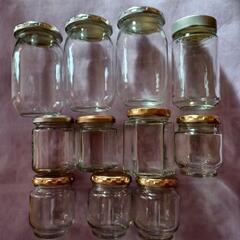 空きビン大小色々11個の画像