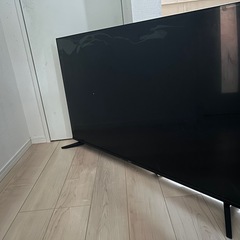 山善 テレビ チューナーレス 液晶 4K 50インチ ネット動画対応 地上波受信なし QRH-50TL4K ジャンク品 画面割れ 