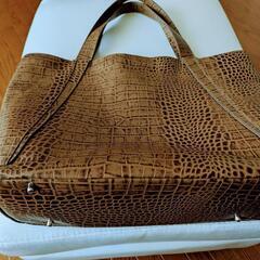 【値下げ】革製トートバッグの画像