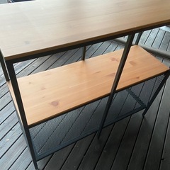【お取引先決定】IKEA イケア シェルフユニット ブラック①の画像