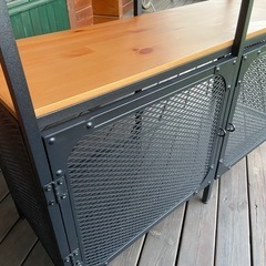 【お取引先決定】IKEA イケア シェルフユニット ブラック①の画像