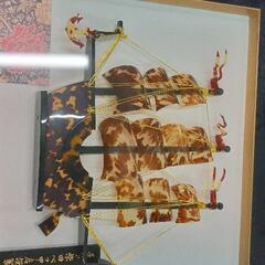 0707-239 べっ甲細工　阿蘭陀船の画像