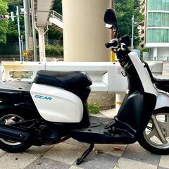 ヤマハ ギア パーキングスタンド UA08J 消耗品交換・整備済み 走行距離 74800キロ 2017年 ワンオーナーの画像