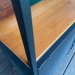 【お取引先決定】IKEA イケア シェルフユニット ブラック②の画像