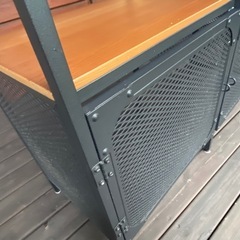 【お取引先決定】IKEA イケア シェルフユニット ブラック②の画像