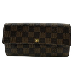 ルイヴィトン LOUIS VUITTON 長財布 ダミエ ポルトフォイユサラ