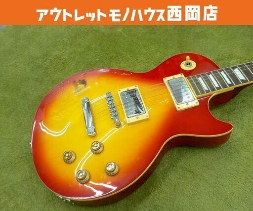 Photo Genic エレキギター レスポールタイプ チェリーサンバースト