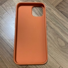 無印良品　スマートフォンケース ｉＰｈｏｎｅ１４用　オレンジの画像