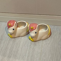 🔴無料　ユニコーン🦄　陶器　セットの画像