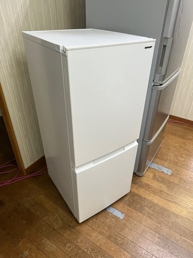 2023年製 SHARP SJ-D15J-W 2ドア冷蔵庫 ホワイト