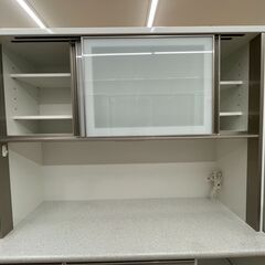 【リユースのサカイ野々市店】 システムキッチンボード 白 W(幅)141×D(奥行き)50×H(高さ)206cm ※クリーニング済みの画像