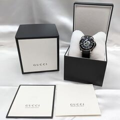 【GUCCI】YA136.3 ダイブスネーク41mm☆Ａ品☆質屋 ユニオン本通店 グッチの画像